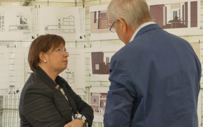 Inauguration des travaux « Logisourds »