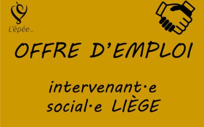 Offre d’emploi : Intervenant.e social.e Liège